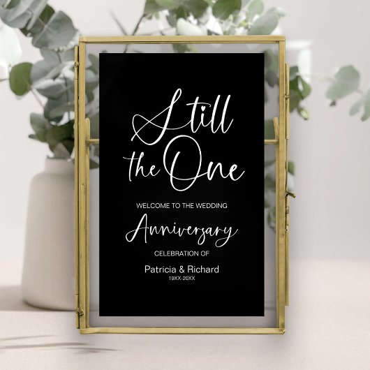 結婚記念日のウェルカムサイン Still The One ポスター