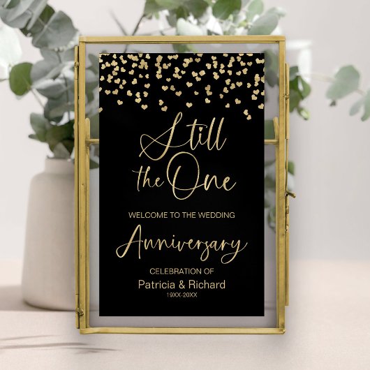 結婚記念日のウェルカムサイン Still The One ポスター