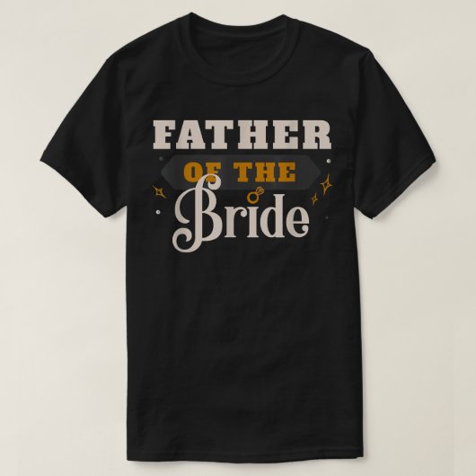 結婚記念日のクープのメンズ結婚した父 Tシャツ (デザイン正面)