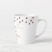 結婚記念日のコーヒーテーマギフト カフェラテマグ (右)