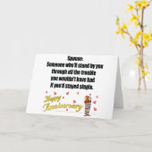 結婚記念日のプレゼント カード (黄色い花)