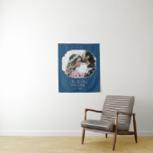 結婚記念日の写真ポートレート, 結婚したばかりの記念  タペストリー (インサイチュ)