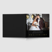 結婚記念日の写真集 ゲストブック (全面)