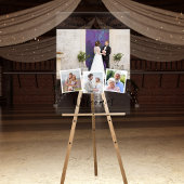 結婚記念日の写真 ウェルカム クリアサイン アクリルサイン