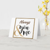 *結婚記念日の妻とパートナーの生活» CARD カード (黄色い花)