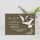 結婚記念日の招待状 招待状 (スタンド正面)