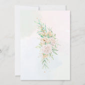 結婚記念日の招待状 招待状 (裏面)