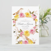 結婚記念日の招待状 無料のカード 招待状 (スタンド正面)