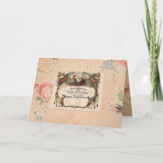 結婚記念日の挨拶状 カード