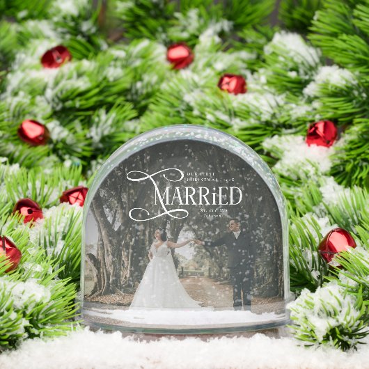 結婚記念日の最初のクリスマス写真 (クリスマス)