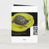 結婚記念日の満月 カード (裏面)