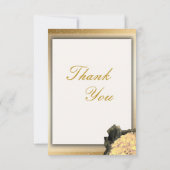 結婚記念日の至福エレガント 出欠カード (裏面)