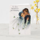 結婚記念日カード カード (黄色い花)