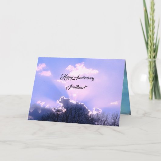 結婚記念日カード カード (正面)