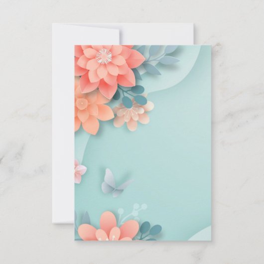 結婚記念日カード サンキューカード (裏面)