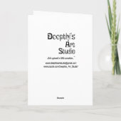 結婚記念日カード-愛はで…構成されます カード (裏面)