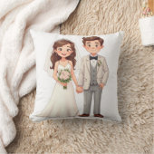 結婚記念日クッション クッション (ブランケット)