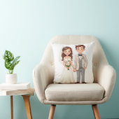 結婚記念日クッション クッション (椅子)