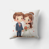 結婚記念日クッション クッション (裏面)