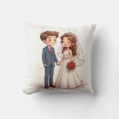 結婚記念日クッション クッション (正面)