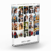 結婚記念日コラージュ You're Still the One 20枚の写真  フォトブロック (左)