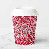 結婚記念日パーティーラブ紙カップ 紙コップ (裏面)