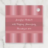 結婚記念日パーティー ブライダルシャワー ダスティローズ フェイバータグ (裏面)