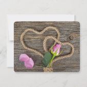 結婚記念日パーティー 招待状 (正面)