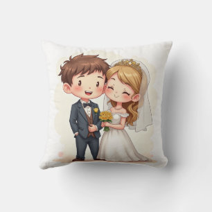 結婚記念日ピロー クッション