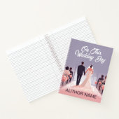 結婚記念日フィクション本カバーノート ノートブック (内部)