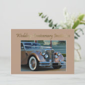 結婚記念日招待状 招待状 (スタンド正面)