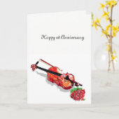 結婚記念日1周年 ギフト カード (黄色い花)