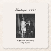 結婚記念日75周年記念パーティーのフォトギフト