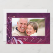 結婚記念日 オーダーフォト サンキューカード (正面)