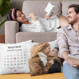 結婚記念日 カレンダー 専用 ウェディングデー クッション