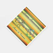 結婚記念日 ハリネズミ 紙ナプキン スタンダードランチョンナプキン (角)