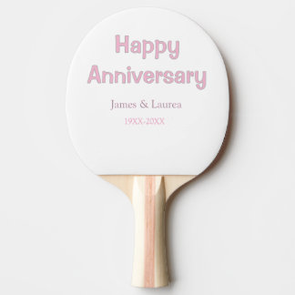 結婚記念日 名前 日付 年 ピンク グレー 卓球ラケット