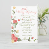 結婚記念日 招待状 (スタンド正面)