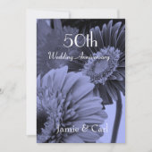 結婚記念日 招待状 (正面)