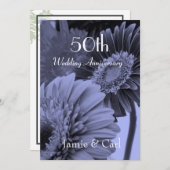 結婚記念日 招待状 (正面/裏面)