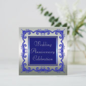 結婚記念日 招待状 (スタンド正面)