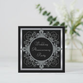 結婚記念日 招待状 (スタンド正面)