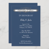 結婚記念日 招待状 (正面/裏面)