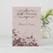 結婚記念日 招待状 (スタンド正面)