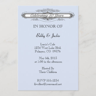 結婚記念日 招待状