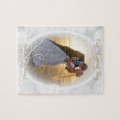 結婚記念日/記念日 – DIY写真 ジグソーパズル (横)