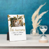 結婚記念日 追加 名前 年 画像 金星 フォトプラーク (側面)