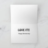 結婚記念日（１年目） カード (内部)