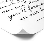 結婚記念標識 ポスター (角)