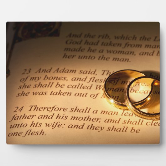 結婚記念銘板 フォトプラーク (正面)